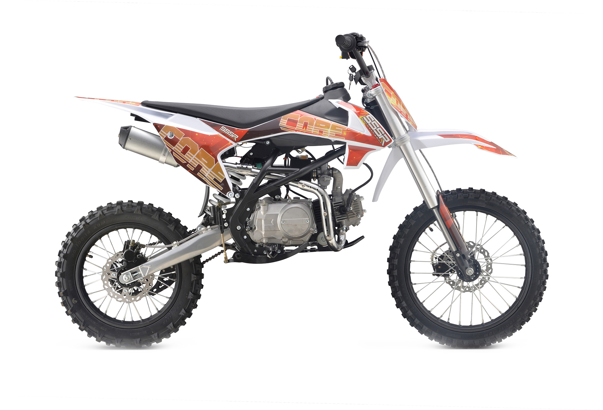 Питбайк SSSR CORE 125 E A 17\14 Cosmic Orange 1 (Автоматическая КПП). арт. SCRE12570ECH1