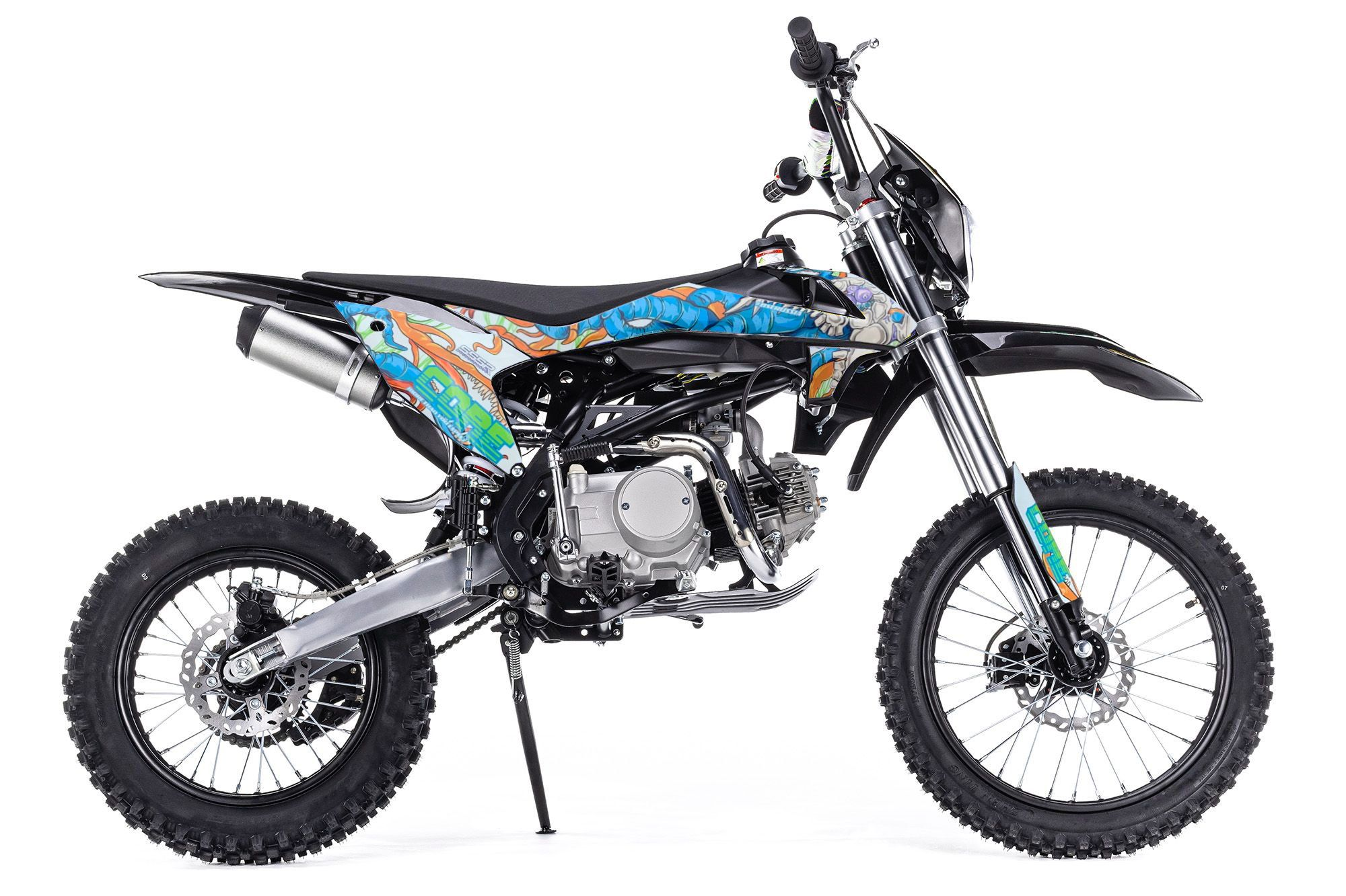 Питбайк SSSR CORE SA Blue White Monster. арт. SCRECB015EBH3