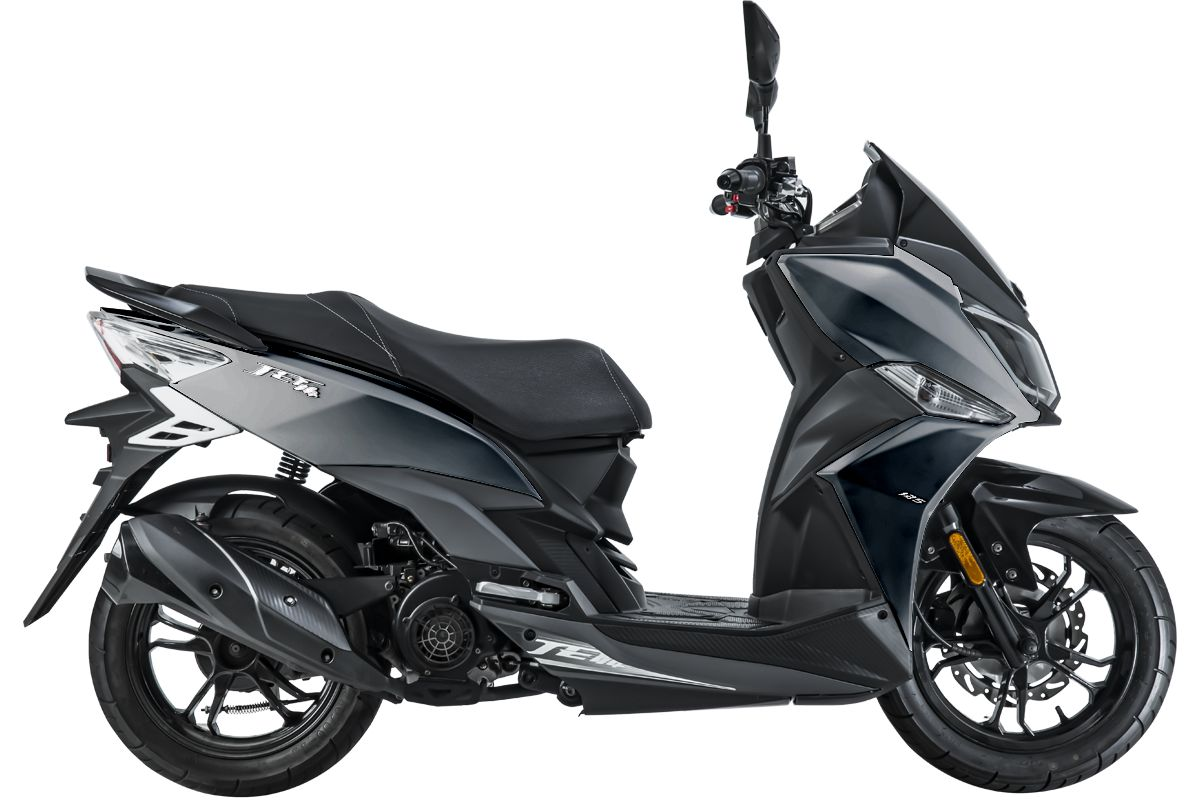 Скутер SYM Jet14 200 матовый черный. арт. XC20W2-EU-KC-BK-007U