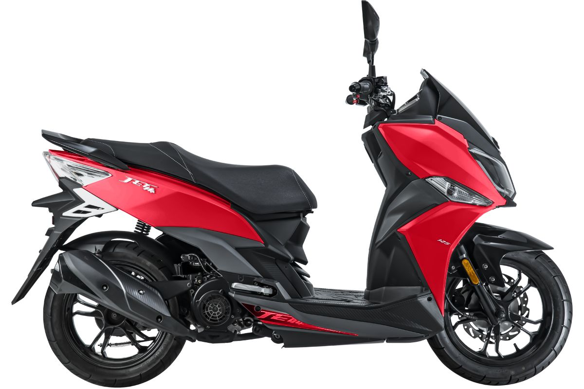 Скутер SYM Jet14 200 красный. арт. XC20W2-EU-RD-R-010CA