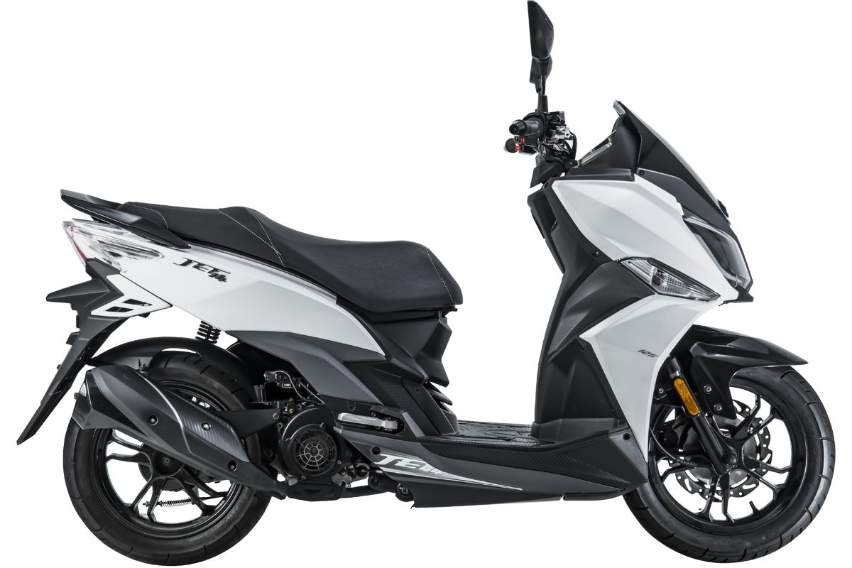Скутер SYM Jet14 200 белый. арт. XC20W2-EU-WA-WH-006