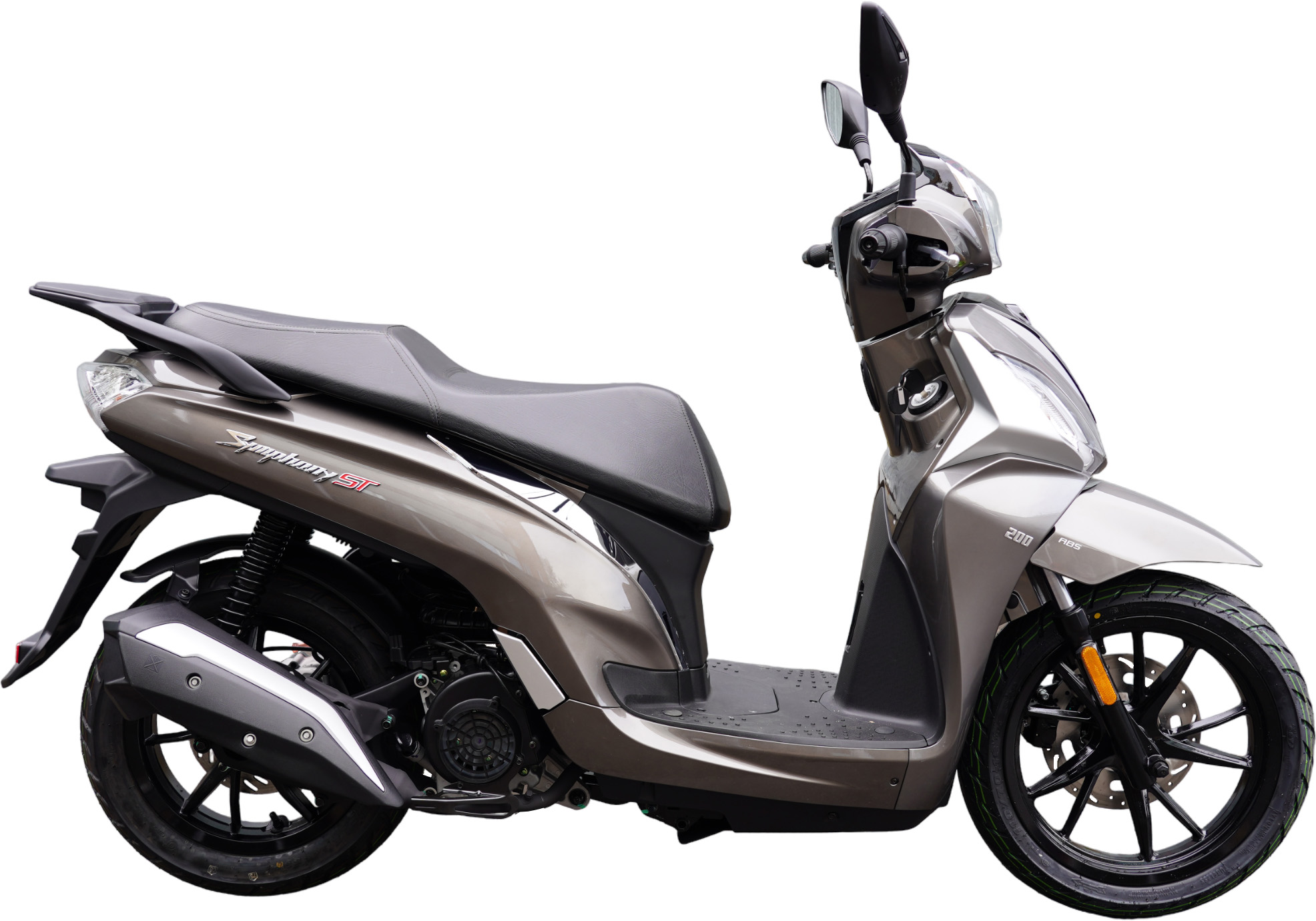 Скутер SYM Symphony ST 200 коричнево-серый. арт. XL20W1-EU-KH-BK-7C
