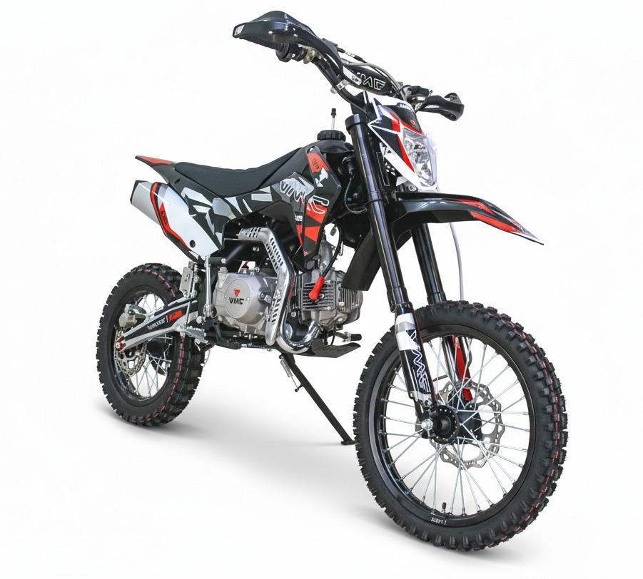 Питбайк VMC 17/14 124см3 (эл.стартер), предназначенный для участия в спортивных соревн.