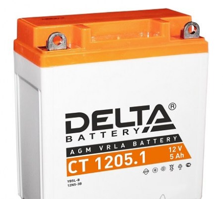 Стартерный аккумулятор Delta СT 1205.1