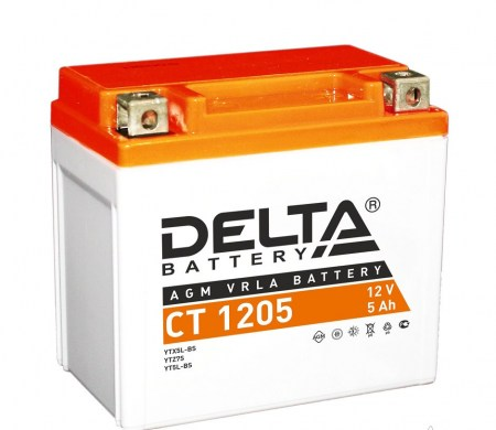 Стартерный аккумулятор Delta СT 1205