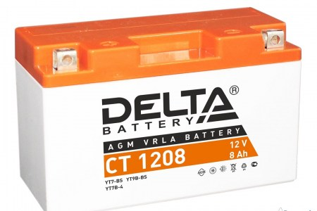 Стартерный аккумулятор Delta СT 1208