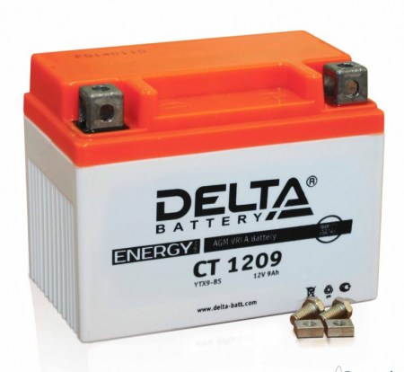 Стартерный аккумулятор Delta СT 1209