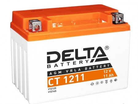 Стартерный аккумулятор Delta СT 1211