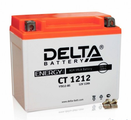 Стартерный аккумулятор Delta СT 1212